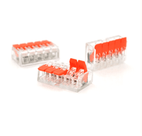 З'єднувач кабелю 5-pin аналог WAGO K221-415, 15штпак Voltronic (K221-415/15)