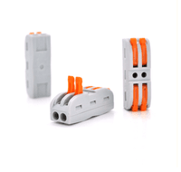 З'єднувач кабелю 2-pin аналог WAGO K212, 15штпак Voltronic (K212/15)