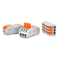 З'єднувач кабелю 3-pin аналог WAGO K773-313, 15штпак Voltronic (K773-313/15)