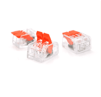 З'єднувач кабелю 2-pin аналог WAGO K221-412, 10штпак Voltronic (K221-412/10)
