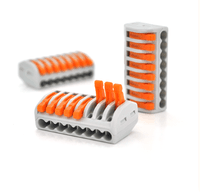 З'єднувач кабелю 8-pin аналог WAGO K222-418, 10штпак Voltronic (K222-418/10)