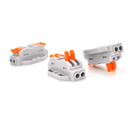 З'єднувач кабелю 2-line аналог WAGO K223-2P , 10штпак Voltronic (K223-2P/10)