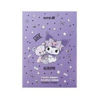 Кольоровий папір Kite А4 двосторонній Kuromi (15 аркушів/15 кольорів) (HK24-250-2)