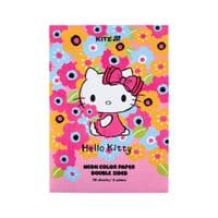 Кольоровий папір Kite А4 неоновий Hello Kitty (10 аркушів/ 5 кольорів) (HK24-252-1)