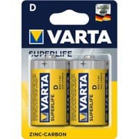 Батарейка VARTA SUPERLIFE D BLI 2 ZINC-CARBON