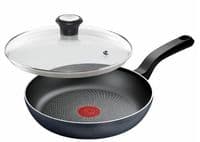 Сковорода с крышкой Tefal So' Light, 24см, алюминий, бакелит, стекло, черный