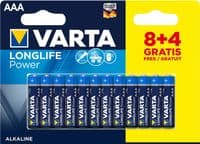 Батарейка VARTA HIGH Energy AAA BLI 12 (8+4) ALKALINE