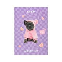 Щоденник шкільний Kite Studio Pets, тверда обкладинка (SP25-262-2)