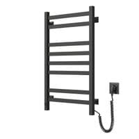 Рушникосушка Navin електрична Авангард, 800х480х71мм, таймер-регулятор, сталь, чорний муар, праве підключення