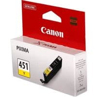 Картридж жовтий для PIXMA MG5440/MG6340  CLI-451 Y