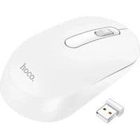 Бездротова миша HOCO GM14 Platinum 2.4G для бізнесу, біла