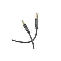 Аудіокабель HOCO UPA19 AUX аудіокабель (L=1M) Чорний