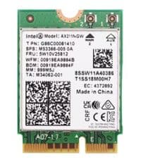 Сетевая карта M.2, Fenvi AX210NGW, WiFi 6E (до 5374 Mbps), Bluetooth 5.3, Intel AX210