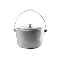 Котел туристический СИЛА алюминиевый с крышкой и дужкой 10л (960473)