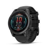Смарт-часы Garmin Instinct E 45 mm Black with Charcoal Silicone Band (010-02933-13)