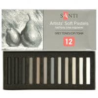 Пастель Santi Grey Tones суха 12 кол (353698)