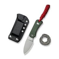 Нож Civivi Baby Banter Fixed Blade, зеленая микарта, сатин (C23045-2)