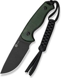 Нож Civivi Timberbark, Green Micarta, Darkwash (C23094-3)