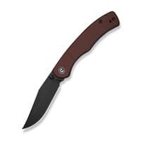 Нож Civivi Clingman, Burgundy G10, Darkwash (C23065-2)