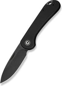 Нож Civivi Elementum Slip Joint, Black G10, Darkwash (C18062AJ-1)