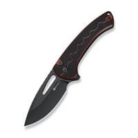 Ніж Sencut Squiggy, Burgundy/Black G10, Darkwash (S24082A-3)