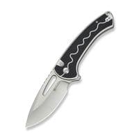 Ніж Sencut Squiggy, White/Black G10, Satin (S24082A-1)