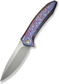 Нож Weknife Acuminal, Rainbow Titanium, Stonewash (WE23070-4)