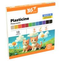 Пластилін Yes Orange Line 12 кольорів 240 г (540689)