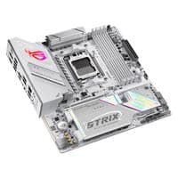 Материнcька плата ASUS ROG STRIX B850-G GAMING WIFI sAM5 B850 4xDDR5 M.2 HDMI DP WiFi BT mATX білий