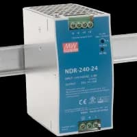 Блок живлення Mean Well NDR-240-24 24В 10А на Din-рейці