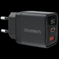 Адаптер Choetech PD6052 Black PD35W GAN A+C