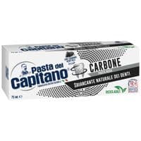 Зубная паста Pasta del Capitano Carbone с активированным углем 75 мл (8002140032219)