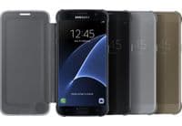 Чехол-книга Samsung Clear View Cover Samsung Galaxy S7 Edge SM-G935 Black (EF-ZG935CBEGRU)
