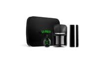 Комплект охранной сигнализации U-Prox MPX LE KF kit Black, U-Prox MPX LE, U-Prox PIR, U-Prox WDC, U-Prox Keyfob B4, беспроводной, черный