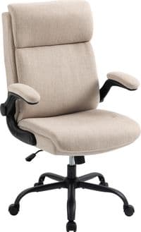 Офісне крісло GT Racer B-3021 Beige (B-3021 Fabric Beige)