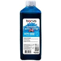 Чернила Barva HP 711/712 1L C, water-soluble (H711-862)