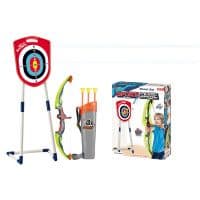 Игрушечный набор DIY TOYS Арбалет со стрелами и мишенью на стойке