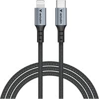 Кабель питания и синхронизации Verbatim-USB-С – Lightning /120 см-черный