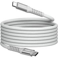 Магнитный кабель питания и синхронизации Verbatim 100 Вт /USB-C-USB-C /120 см-серый