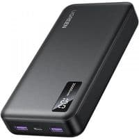 УМБ UGREEN PB312 20000mAh 20W 2xUSB-A+USB-C PD Чорний (25683)