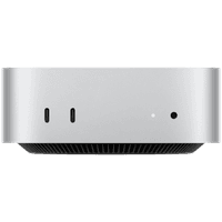 Mac mini, сріблястий, модель A3238, M4 З 10C процесором, 10C графічним процесором, 24 ГБ єдиної пам'яті, 1 ГБ порту Ethernet, 512 ГБ SSD-накопичувача, три порти Thunderbolt 4, комплект для заміського використання - UKR