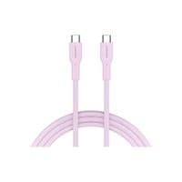 CANYON cable OnWire 60CL C-C 60W COLOR Braided 1m Pink