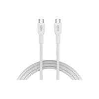 CANYON cable OnWire 60CL C-C 60W COLOR Braided 1m White