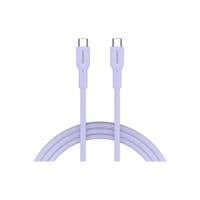 CANYON cable OnWire 60CL C-C 60W COLOR Braided 1m Purple