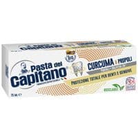 Зубная паста Pasta del Capitano Curcuma e Propoli Куркума и прополис 75 мл (8002140032110)