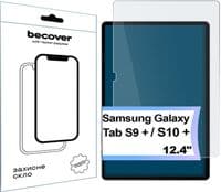 Скло захисне BeCover Matte Anti-Glare Samsung Galaxy Tab S10 Plus (SM-X820/SM-X826)/S9 Plus (SM-X810/SM-X816) 12.4" (713444)