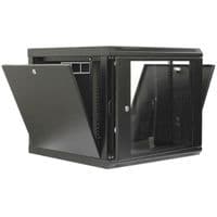 Шафа 19" 9U, 600x500x507мм (ШxГxВ), економ, акрилове скло, чорна
