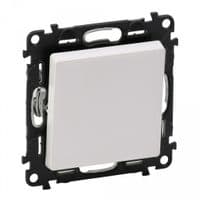 Перемикач 10АХ 250В, автоматичні клеми Білий, Valena LIFE