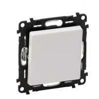 Вимикач 10АХ 250В, автоматичні клеми Слонова кістка, Valena LIFE