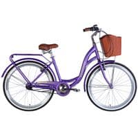 Велосипед Dorozhnik 26" AQUAMARINE Planet рама-17" ST 2025 фиолетовый (OPS-D-26-309)